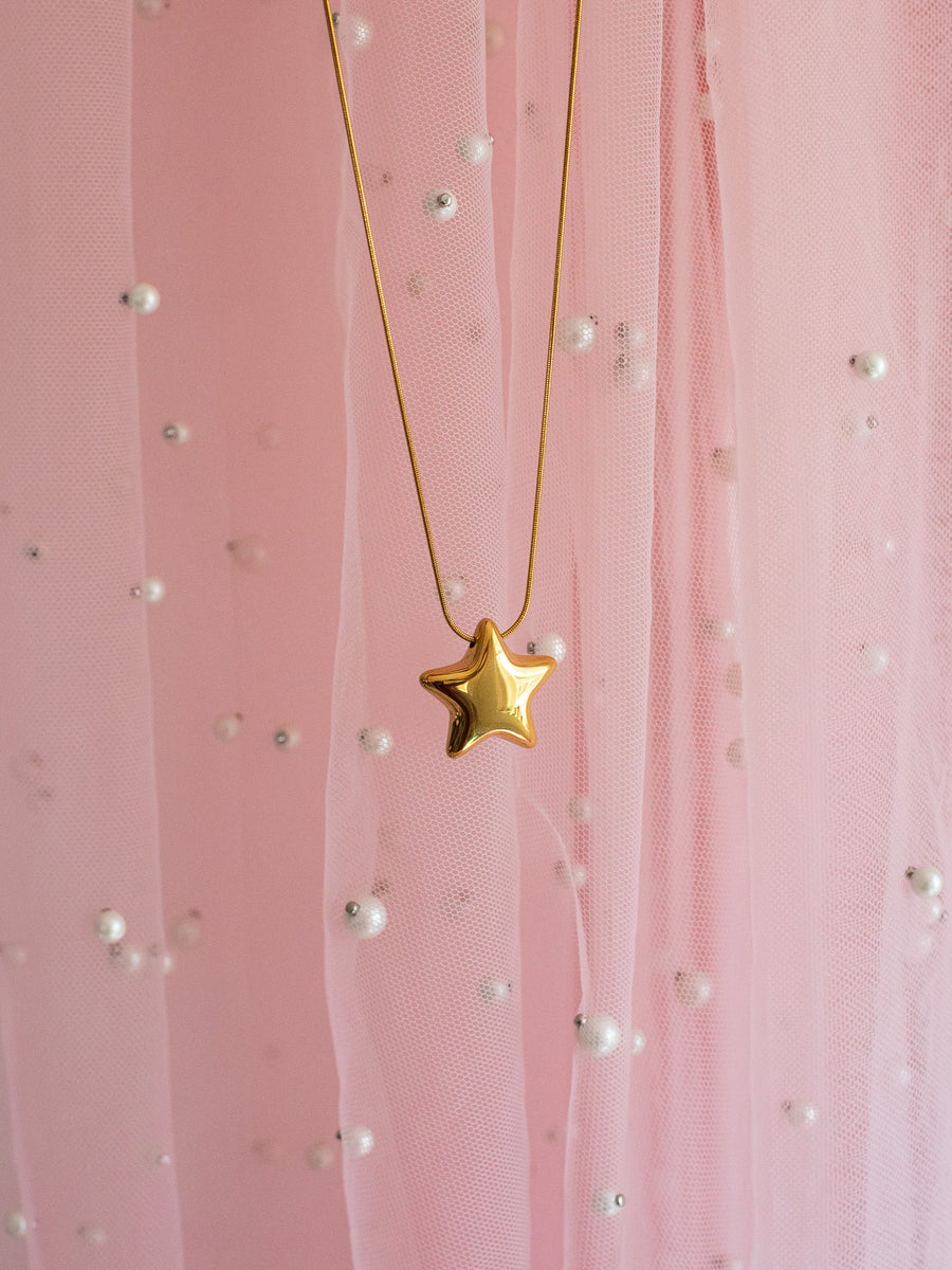 Star Necklace- Gold