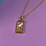 Tarot Card Necklace- The Moon