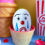 Sad Clown Hair Claw