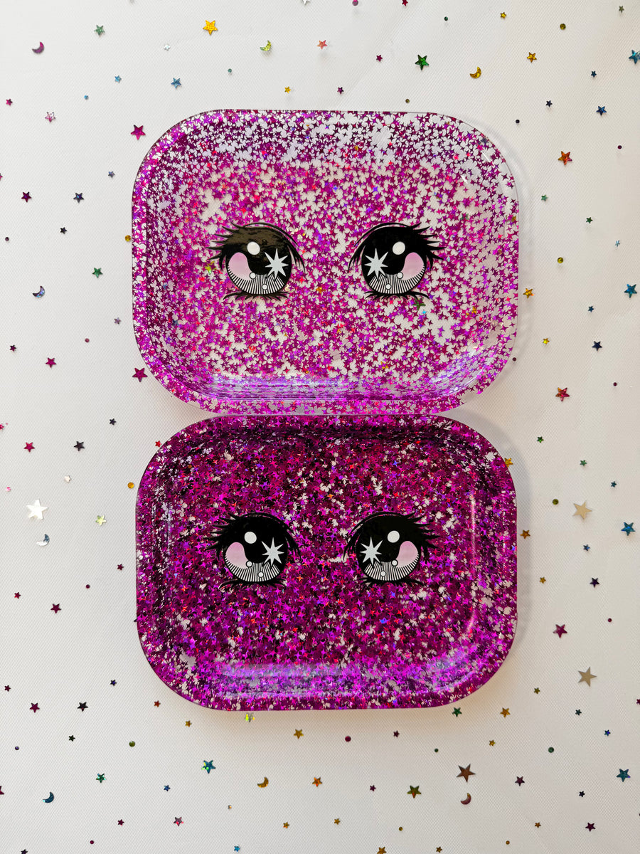 Kawaii Eyes Acrylic Tray