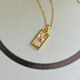 Tarot Card Necklace- The Lovers