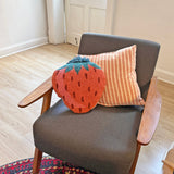 Strawberry Tassels Pillow