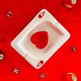 Ace of Hearts ash tray