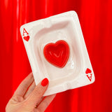 Ace of Hearts ash tray