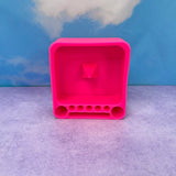 Pink Silicone Debowler Ash Tray