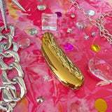 Bean Lighter Case- Gold