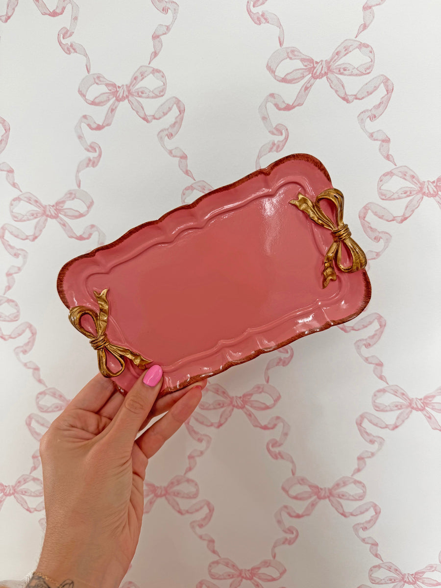 Coquette Bow Tray