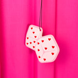 Heart Dice Air Freshener