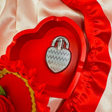 Heart Lock Lighter- Silver