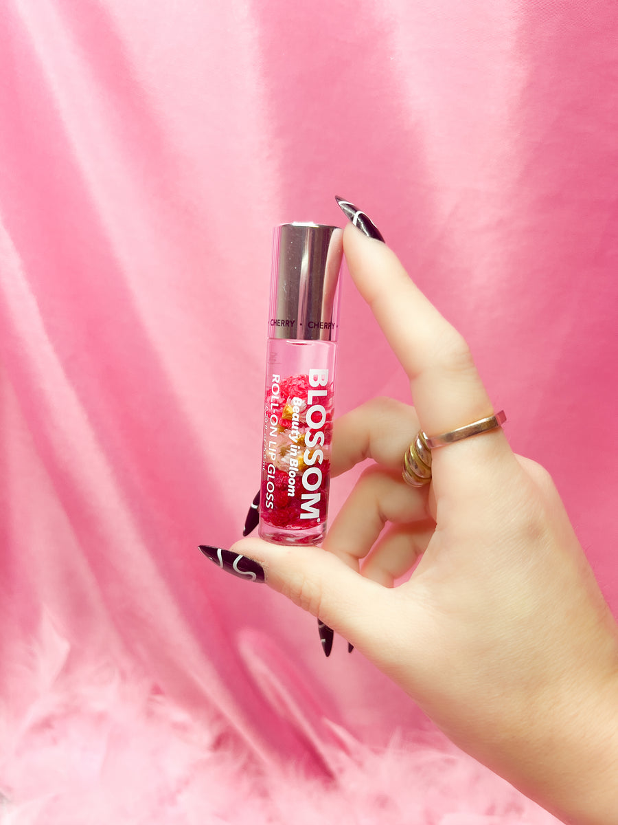 Blossom Roll On Lip Gloss - Cherry