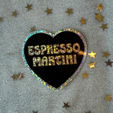 Espresso Martini Heart Sticker