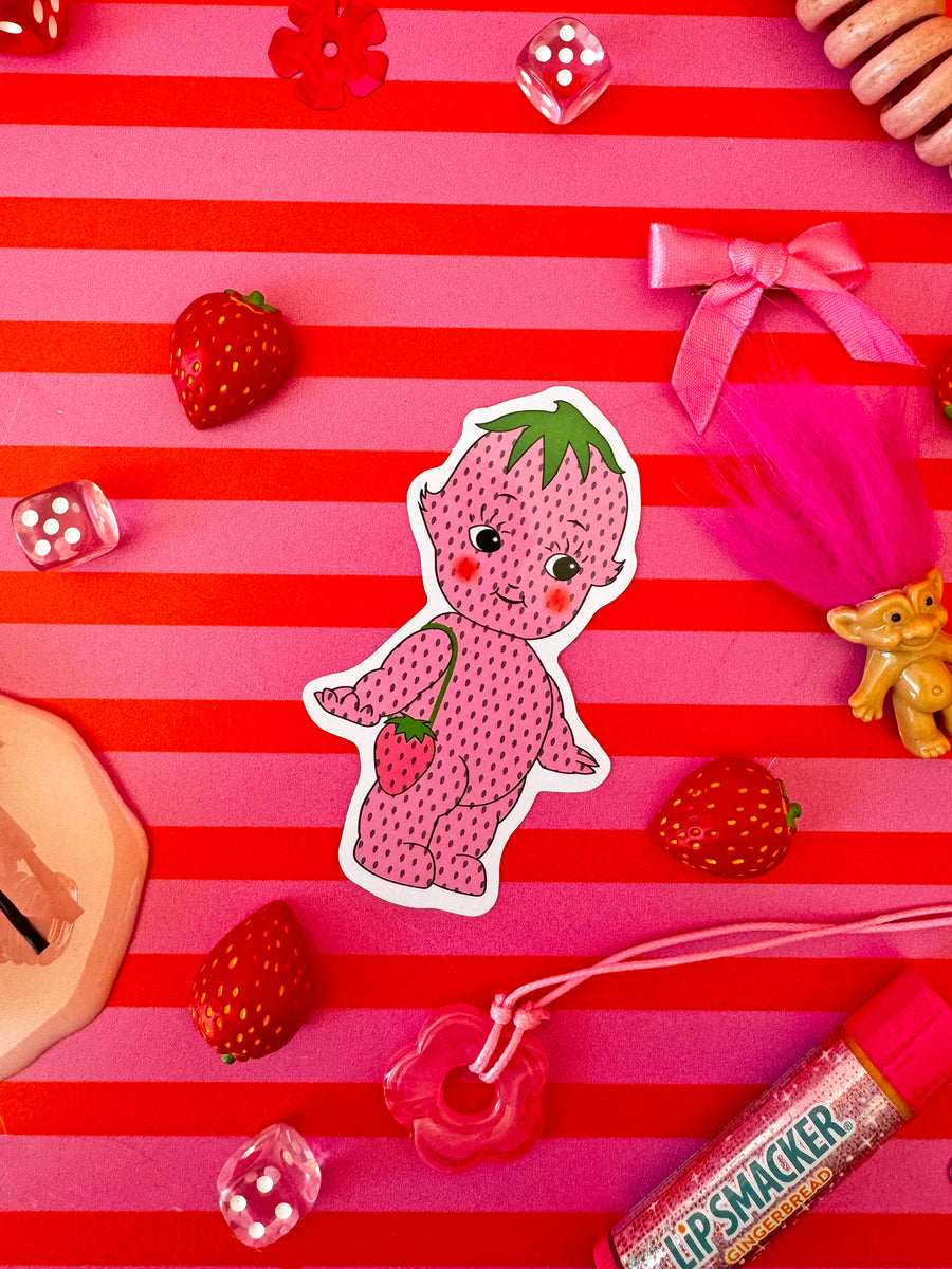 Strawberry Kewpie Sticker