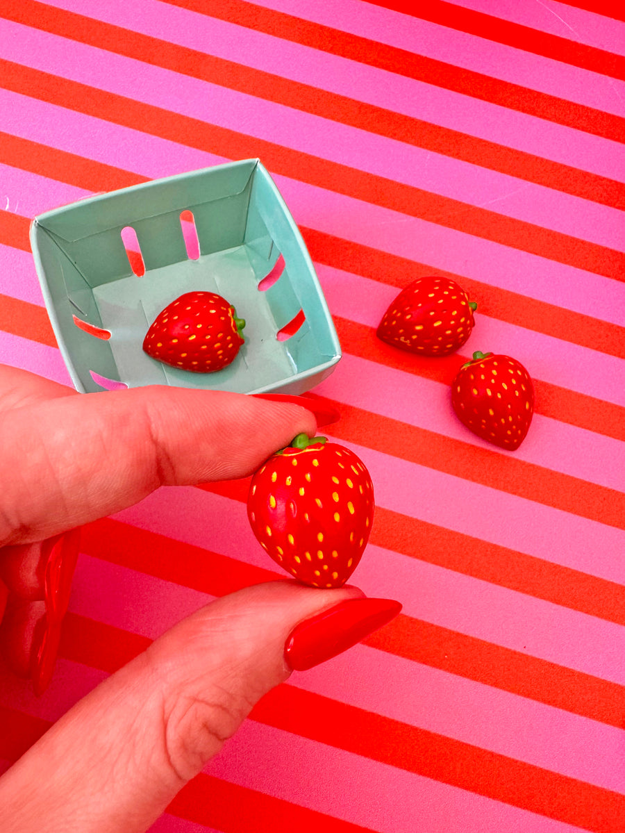 Strawberry Magnet Set