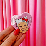 Hello Kitty Kewpie Button