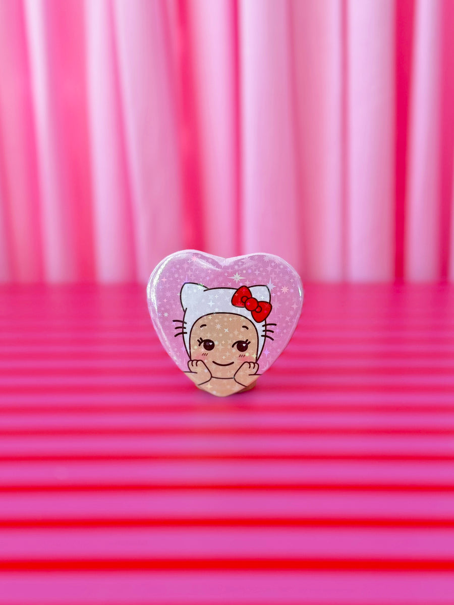 Hello Kitty Kewpie Button