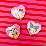 Hello Kitty Kewpie Button