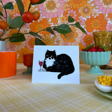 Pepper With A Fine Bordeaux Print