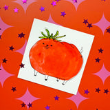 Tomato Dog Print