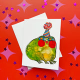 Birthday Frog Card