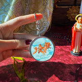 Cherub Ash Tray Keychain