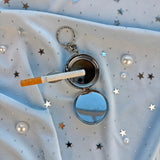 Cherub Ash Tray Keychain