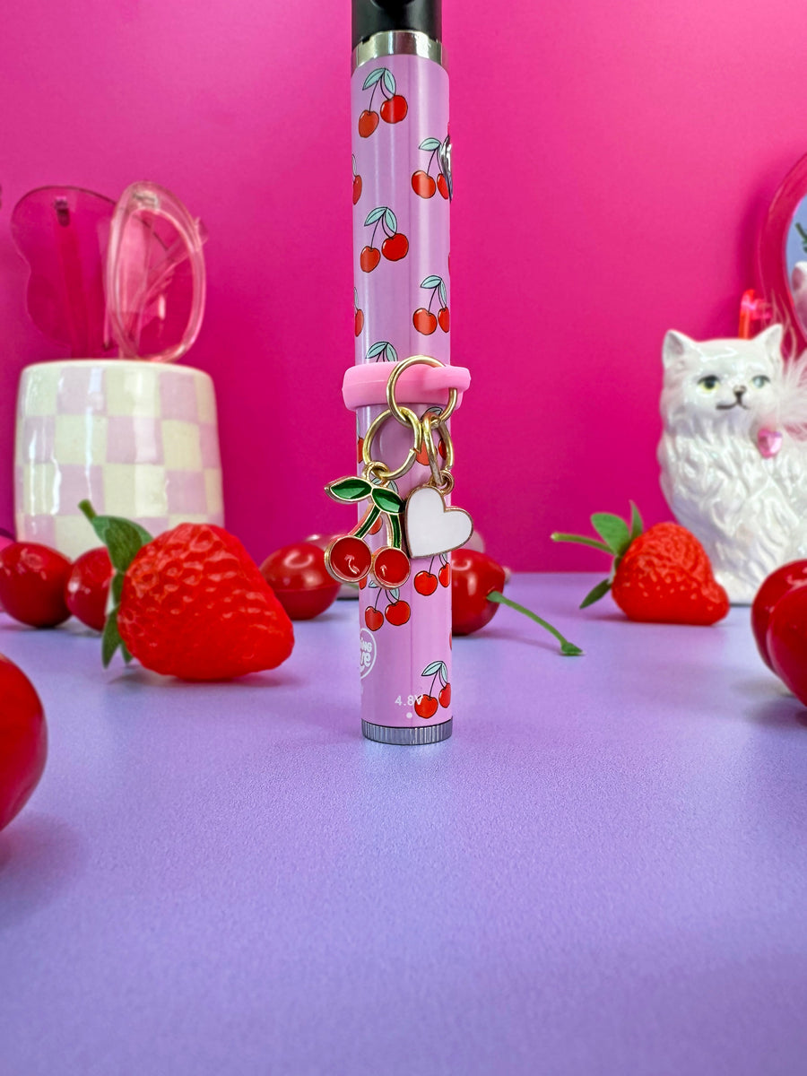 Lip Gloss Charm- Cherry