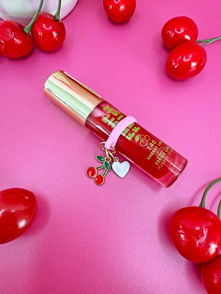 Lip Gloss Charm- Cherry