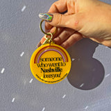 Nashville Loves You Keychain