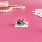 Opossum Mini Porcelain Figurine