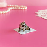 Raccoon Mini Porcelain Figurine