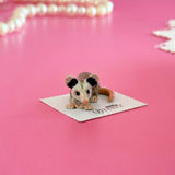 Opossum Mini Porcelain Figurine