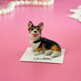 Corgi Mini Porcelain Figurine