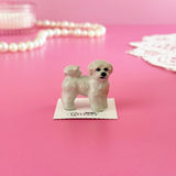 Bichon Frise Mini Porcelain Figurine