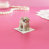 Bichon Frise Mini Porcelain Figurine