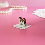 Calico Kitten Mini Porcelain Figurine