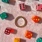 Twist Carabiner - Gold