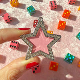 Photo Keychain- Star