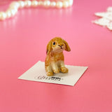 Bunny Mini Porcelain Figurine