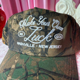 Make Your Own Luck Camo Hat