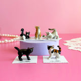 Tuxedo Kitten Mini Porcelain Figurine