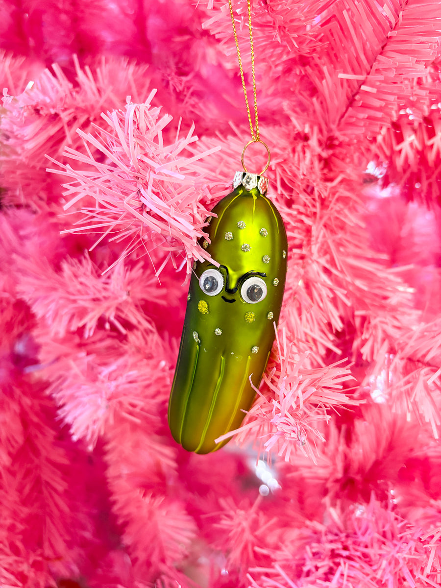 Googly Eye Pickle Ornament