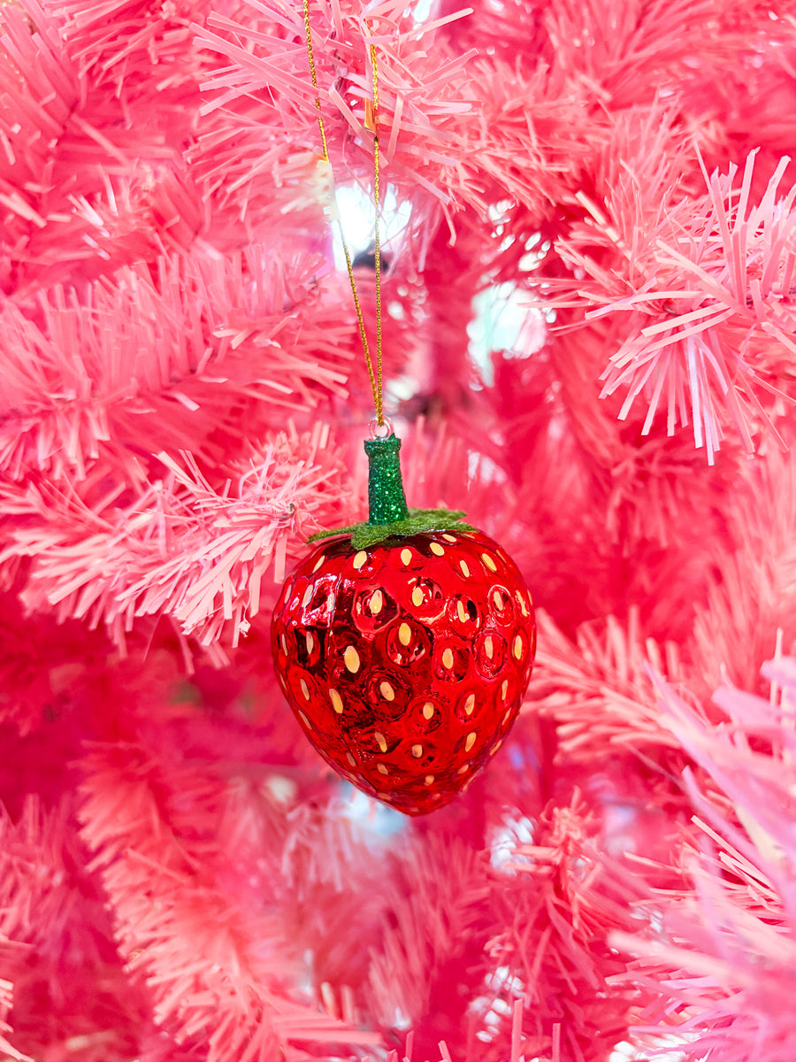 Strawberry Ornament