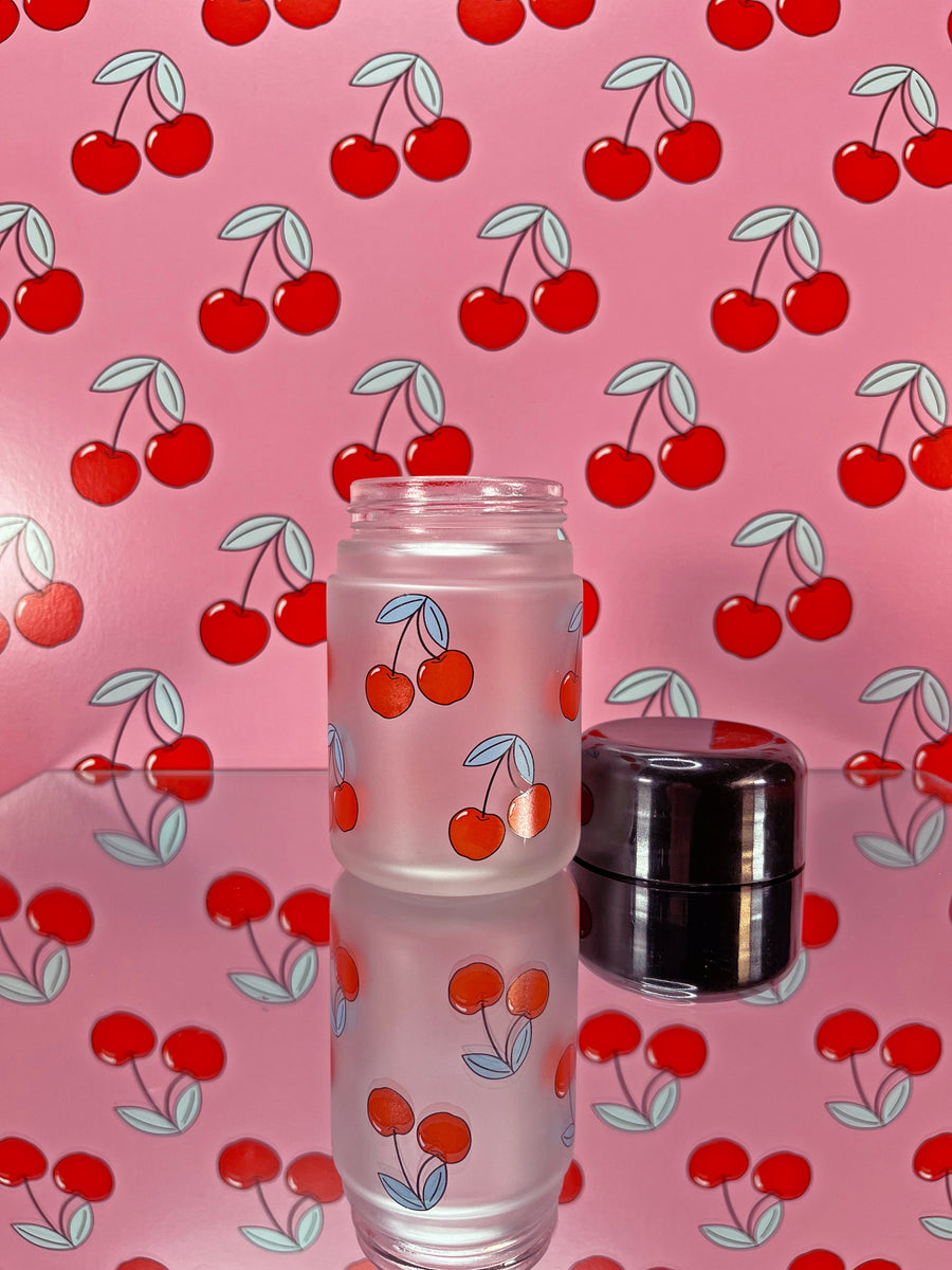 Cherry Stash Jar