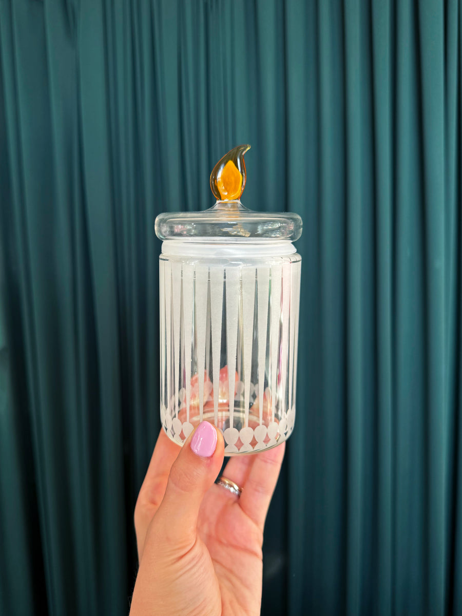 Candle Stick Stash Jar