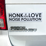 Noise Pollution Car Magnet