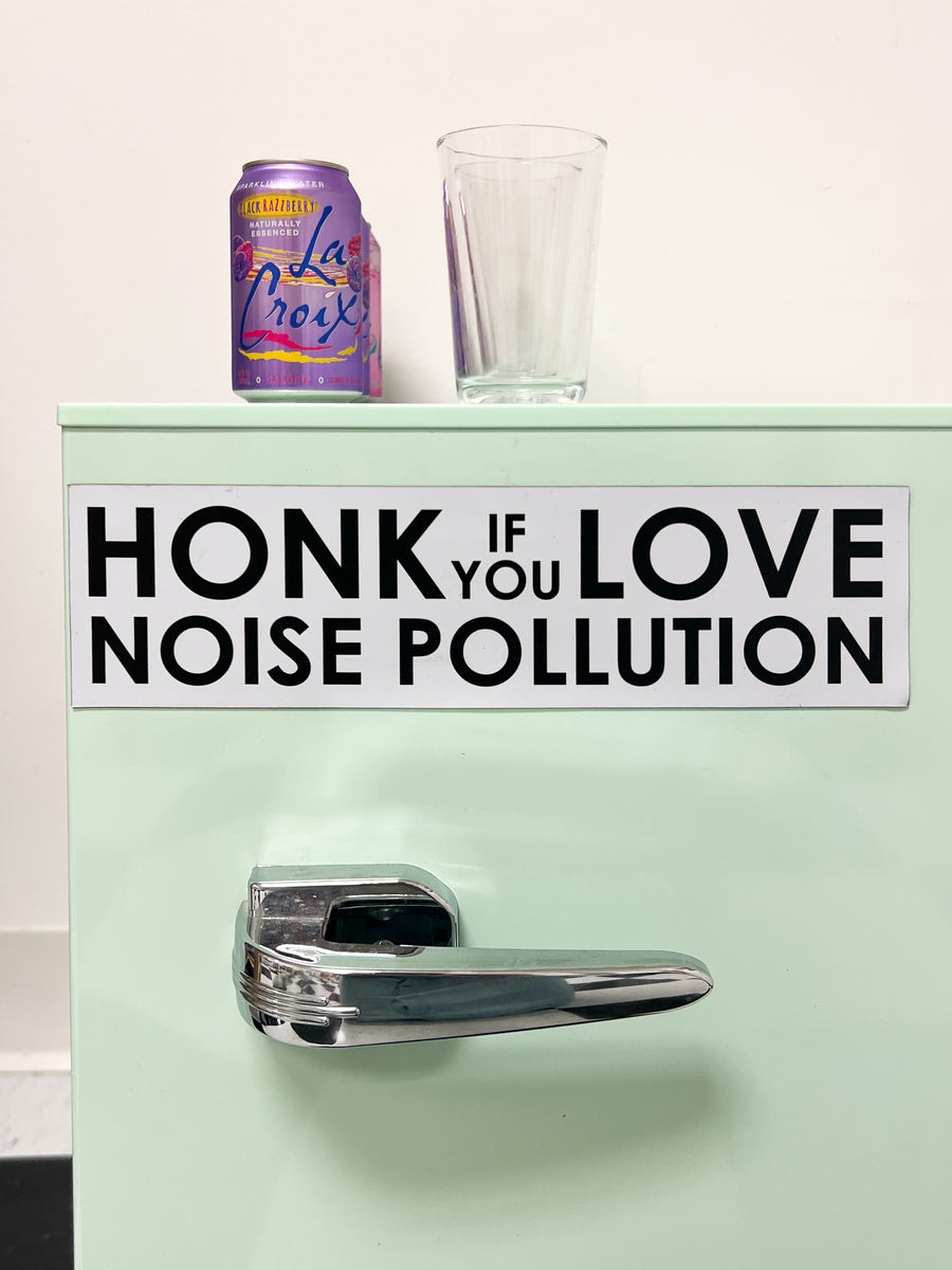Noise Pollution Car Magnet