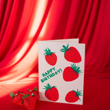 Strawberry Birthday Card