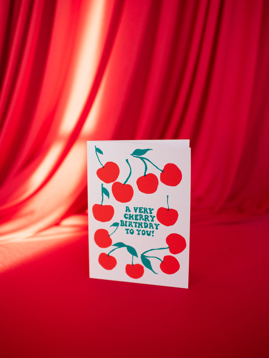 Very Cherry Birthday Card