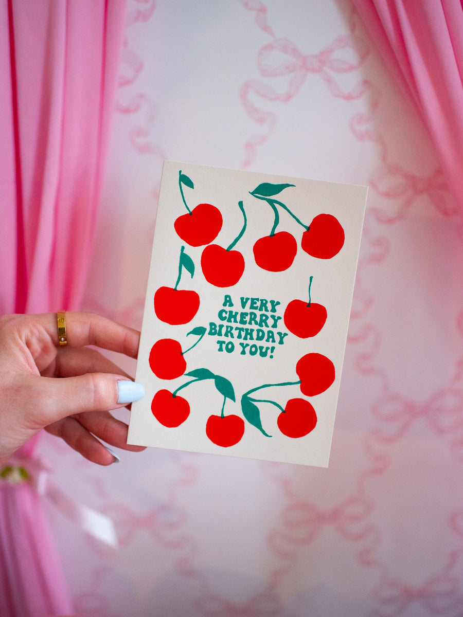 Very Cherry Birthday Card