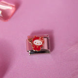 Devil Hello Kitty Italian Charm